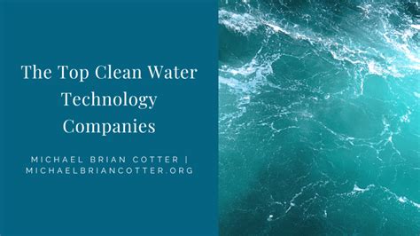 Best Water Technology Companies House